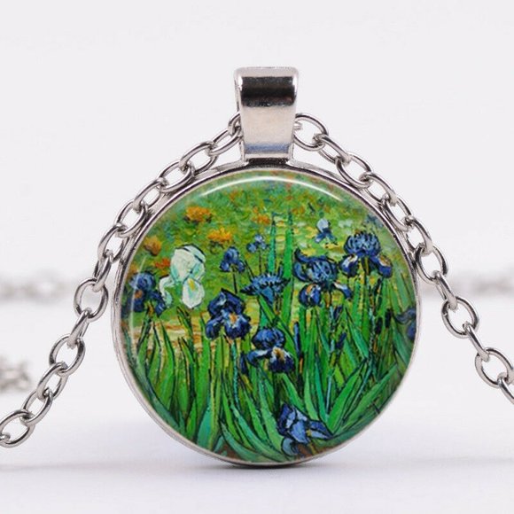 ** NWOT ** VAN GOGH ARTIST NECKLACE - Picture 1 of 1